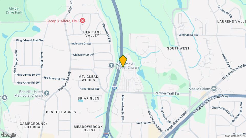 3309 Cascade Parc Blvd SW Map and Location Details