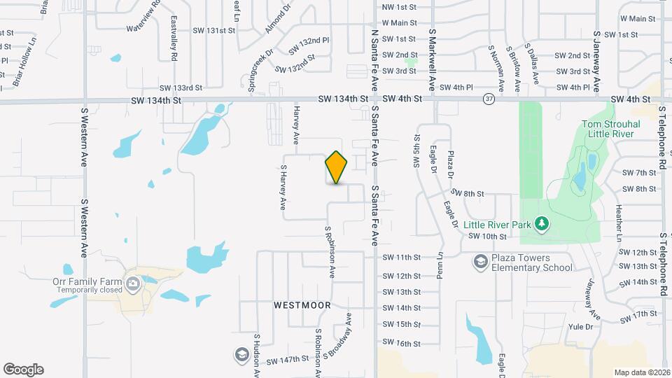 116 SW 138th St Map and Location Details