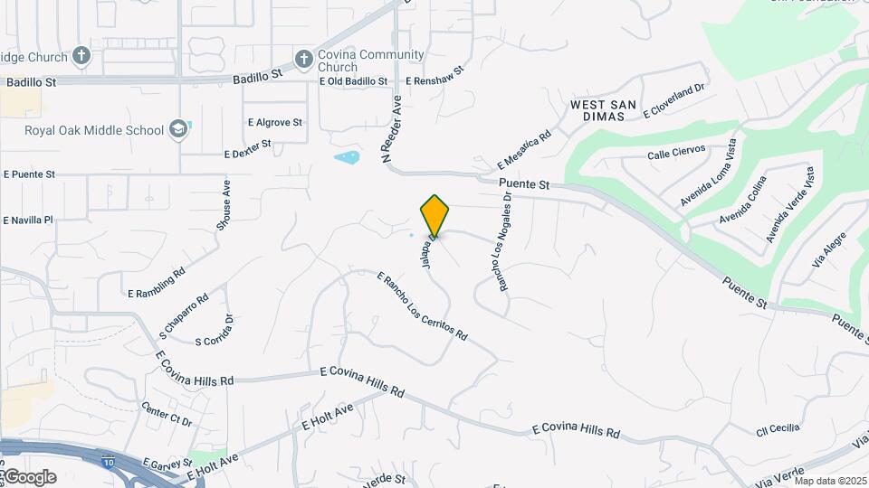 1816 Rancho Tujunga Dr Map and Location Details