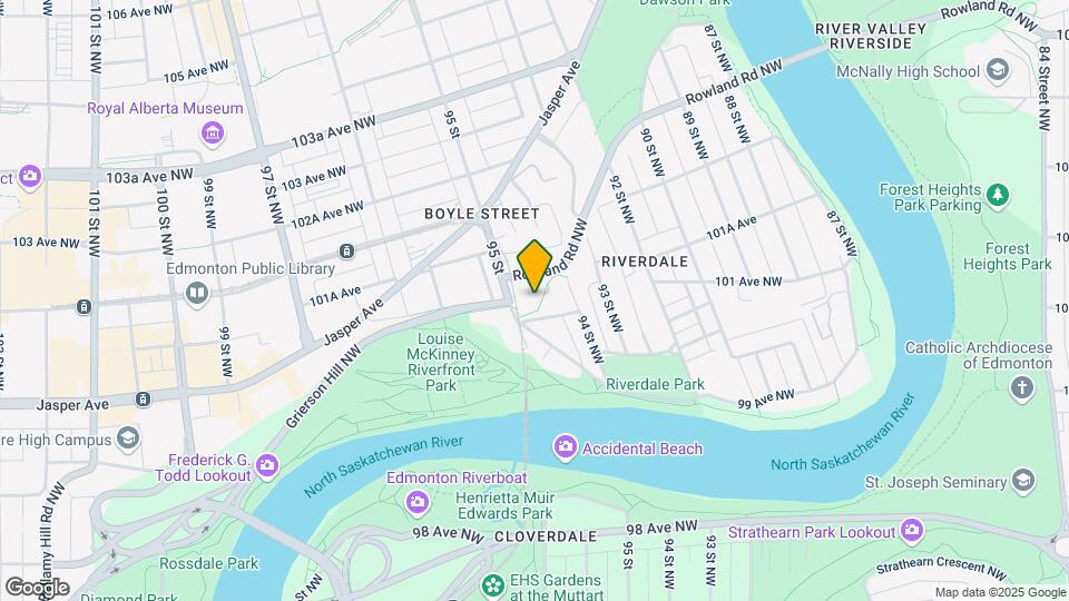 10105 95th St NW Map and Location Details