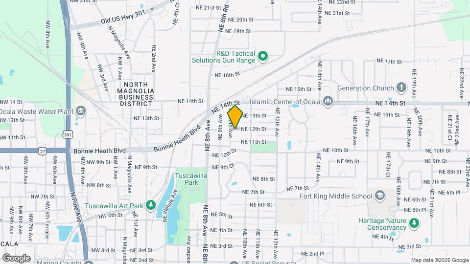 1014 NE 12th St Mapa y Detalles de la Ubicación