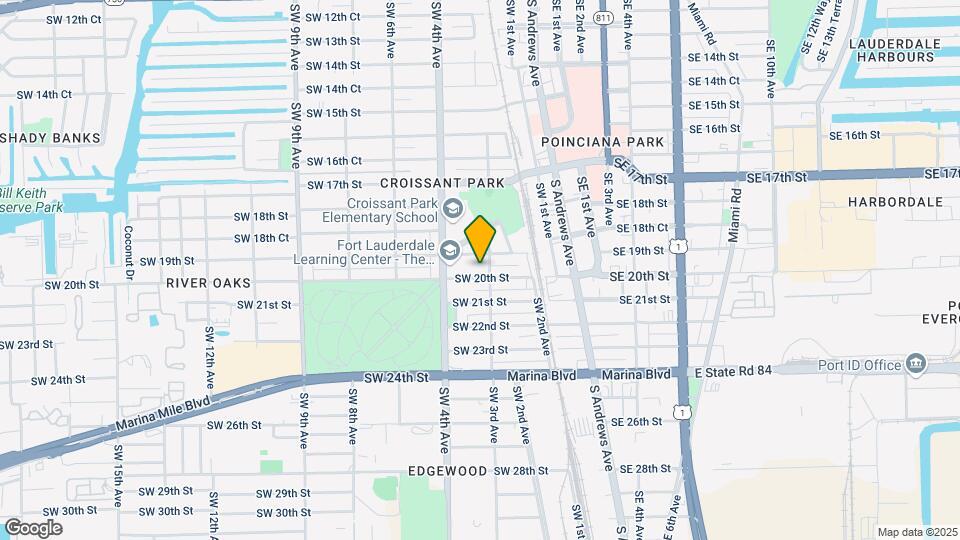 309 SW 20th St Map and Location Details