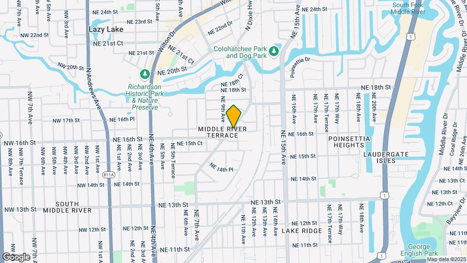 1630 N Dixie Hwy Map and Location Details
