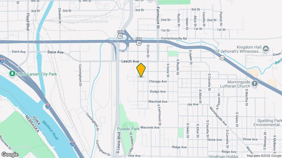 2505 Chicago Ave Map and Location Details