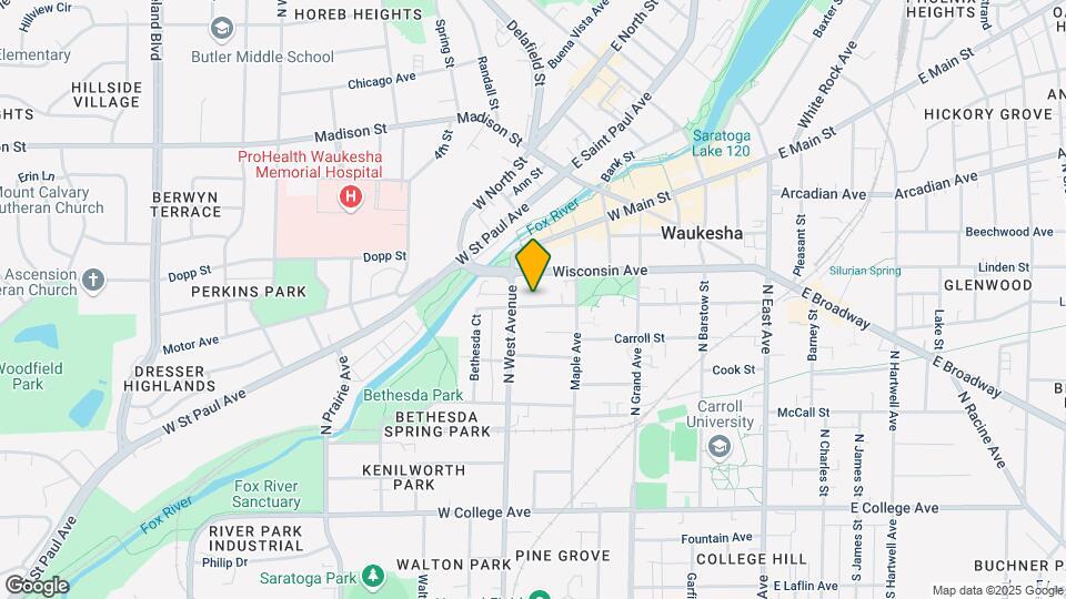 430 W Park Ave Map and Location Details