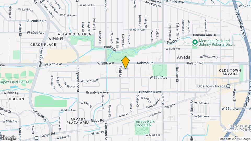 5735 Everett St Mapa y Detalles de la Ubicación