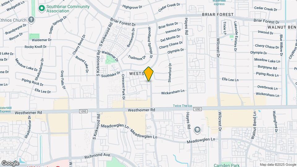 2372 Woodland Park Dr Map and Location Details