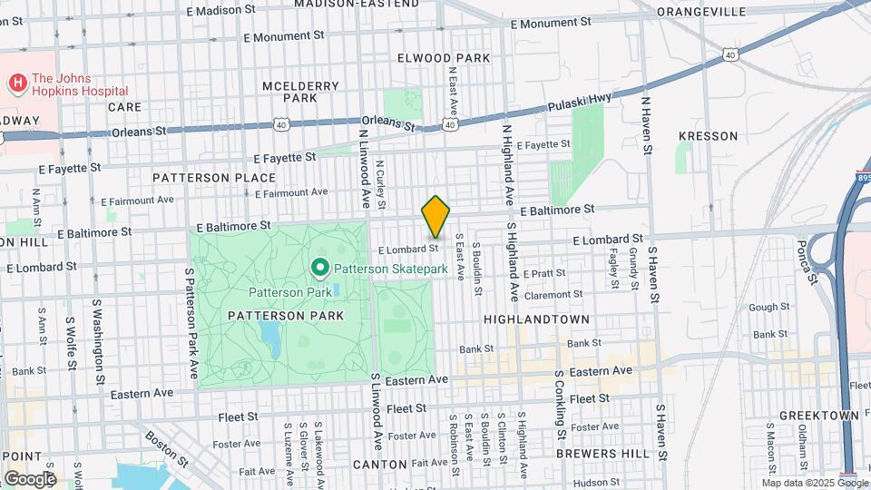 37 S Ellwood Ave Map and Location Details