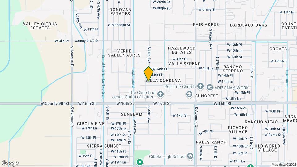 4378 W 15th St Map and Location Details