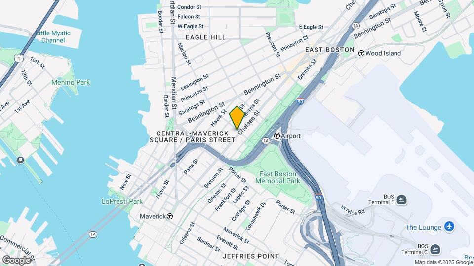 188 Chelsea St, Unit 1 Map and Location Details
