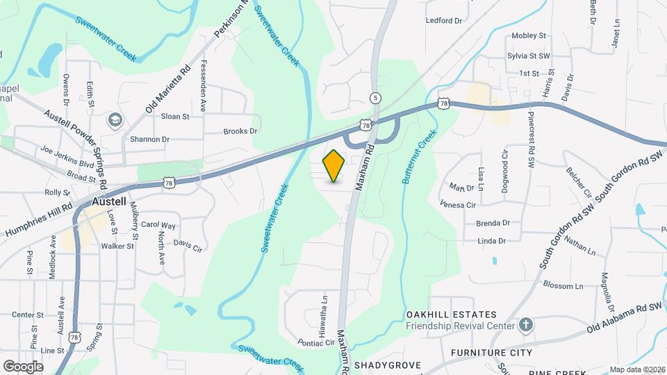 3027 Creekside Overlook Wy Map and Location Details