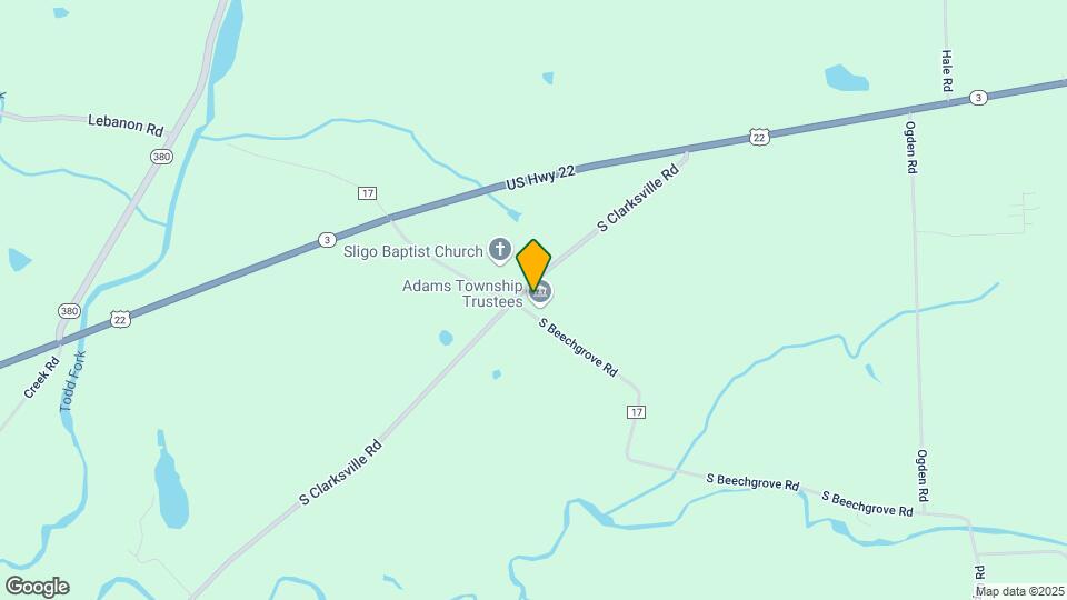 367 S Beechgrove Rd Map and Location Details