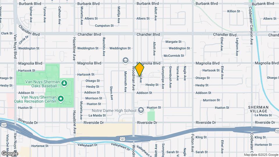 5065 Buffalo Ave Map and Location Details