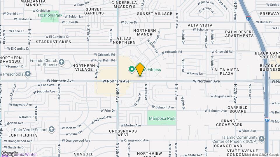 3320 W Northern Ave, Unit Unit 3 Map and Location Details