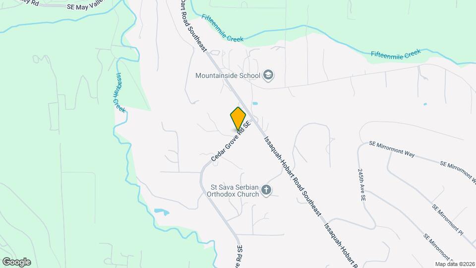 14509 Cedar Grove Rd SE Mapa y Detalles de la Ubicación