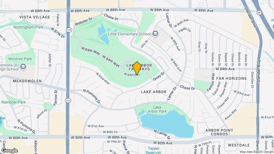 6670 W 84th Cir Map and Location Details