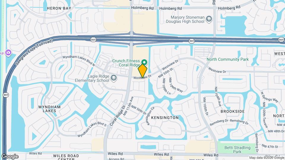 11215 NW 53rd Ct Map and Location Details