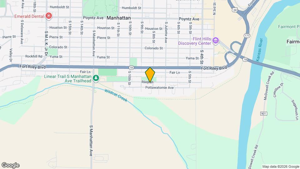 804 Pottawatomie Ave Map and Location Details