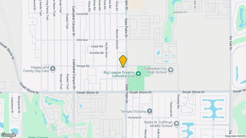 33555 Date Palm Dr Map and Location Details