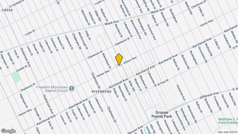 14800 E Vernor Hwy Map and Location Details