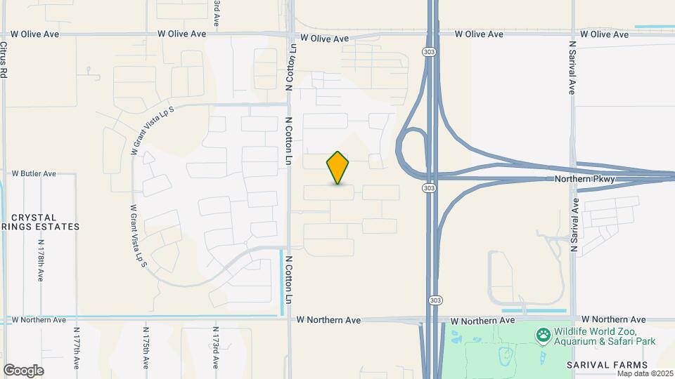 16949 W Evergreen Rd Map and Location Details