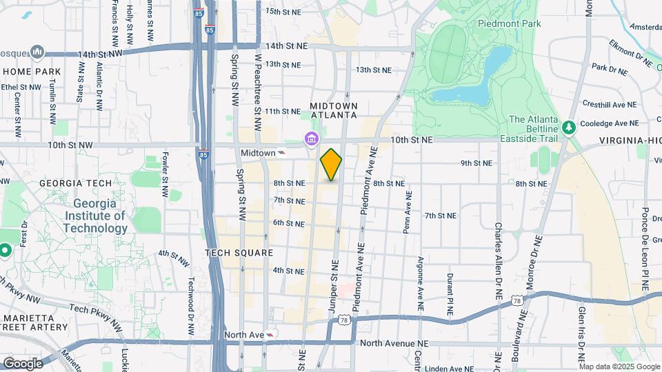 121 8th St Apartments Mapa y Detalles de la Ubicación