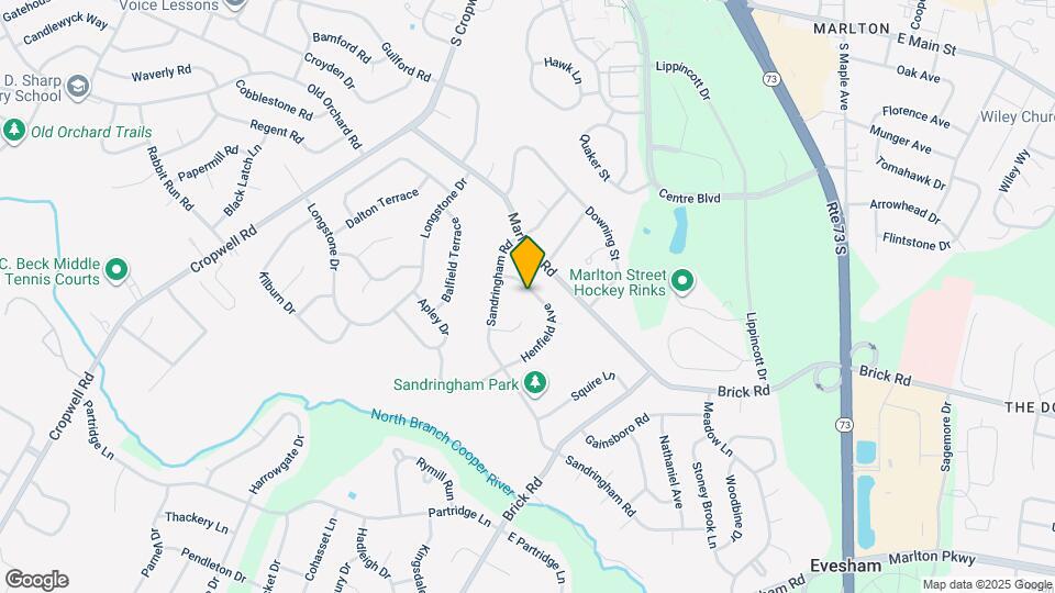 108 Henfield Ave Map and Location Details