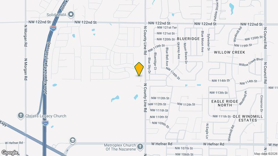 11605 Mackenzie Wy Map and Location Details