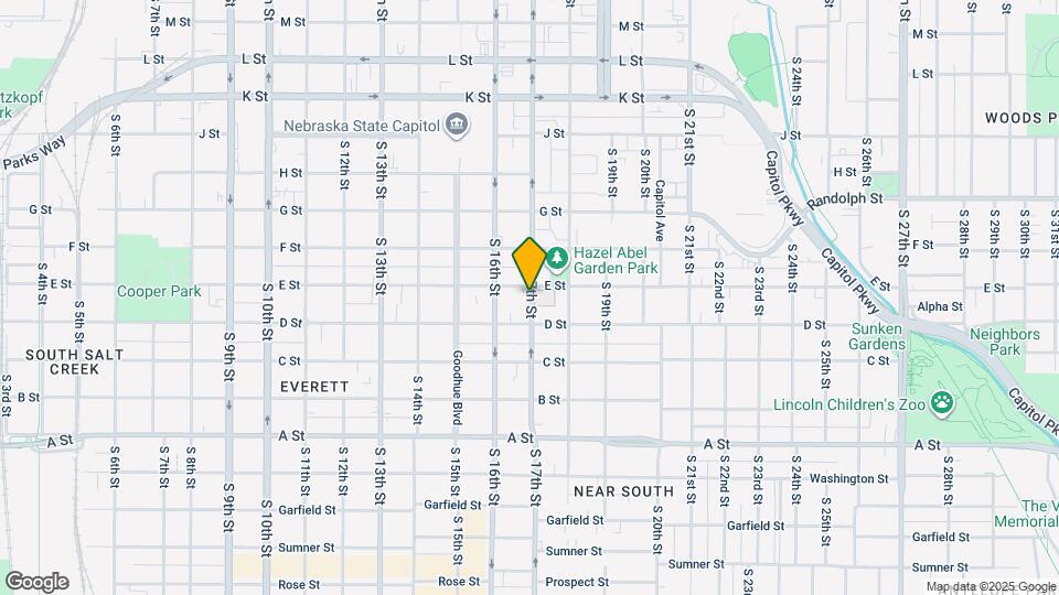 1005 S 17th St Map and Location Details