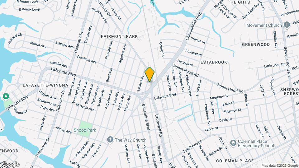 3230 Flanders Ave Map and Location Details