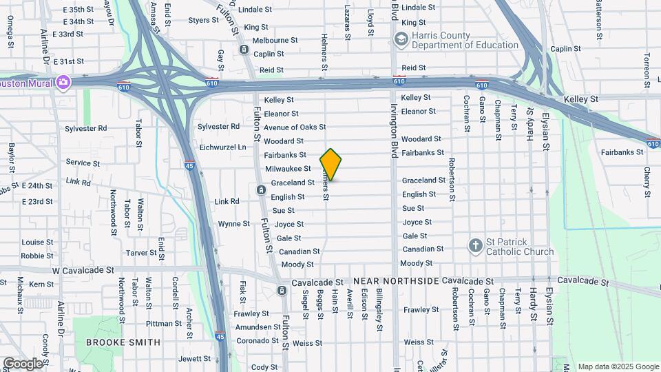 502 Graceland St Map and Location Details