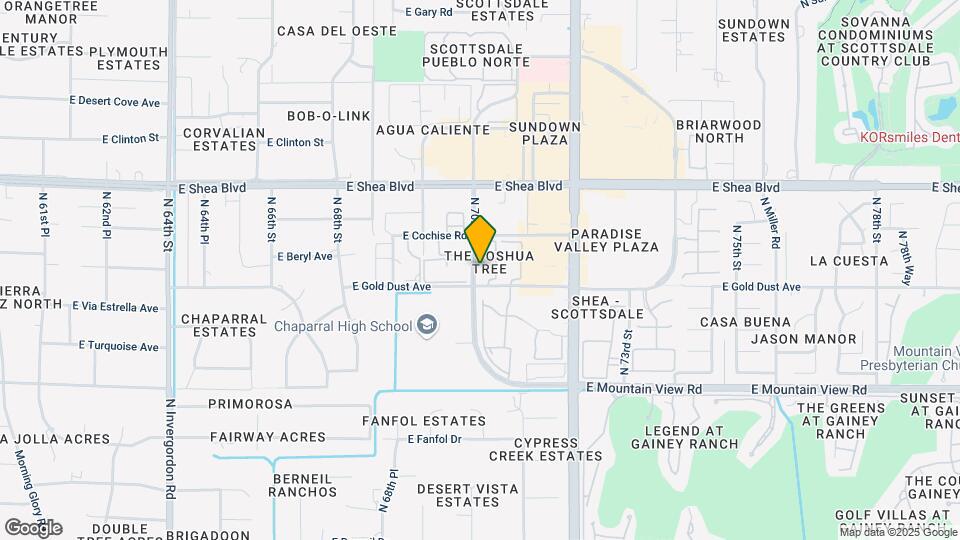10301 N 70th St Mapa y Detalles de la Ubicación
