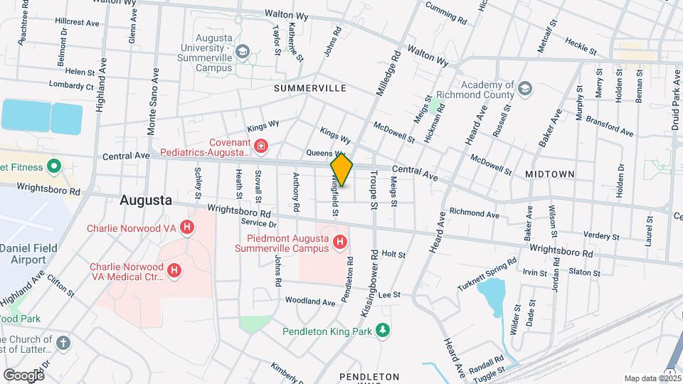 1330 Wingfield St Mapa y Detalles de la Ubicación