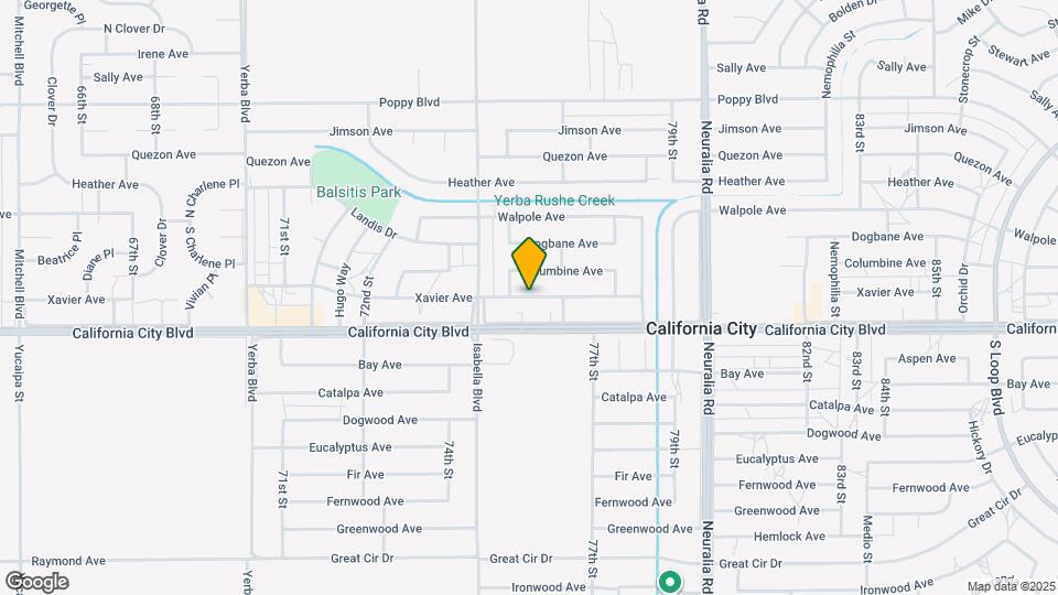 7612 Xavier Ave Map and Location Details