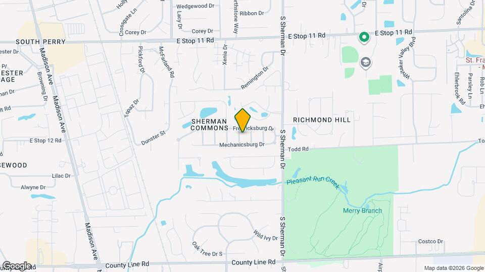 8419 Dahlgren Ln Mapa y Detalles de la Ubicación