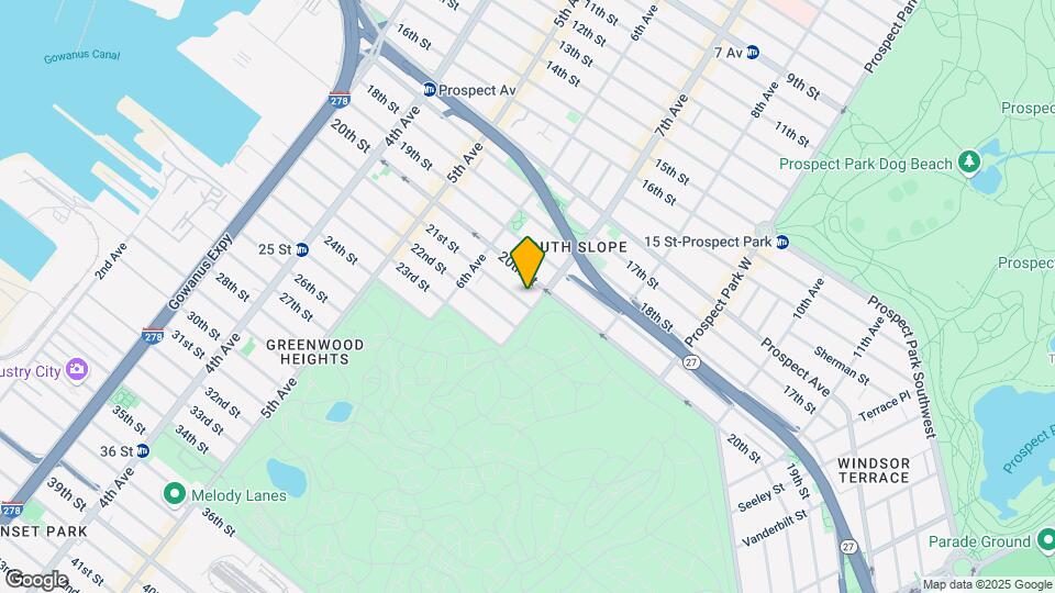 357 21st St Map and Location Details