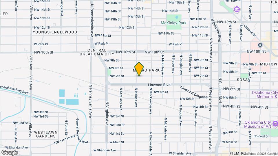 1736 NW 7th St Map and Location Details