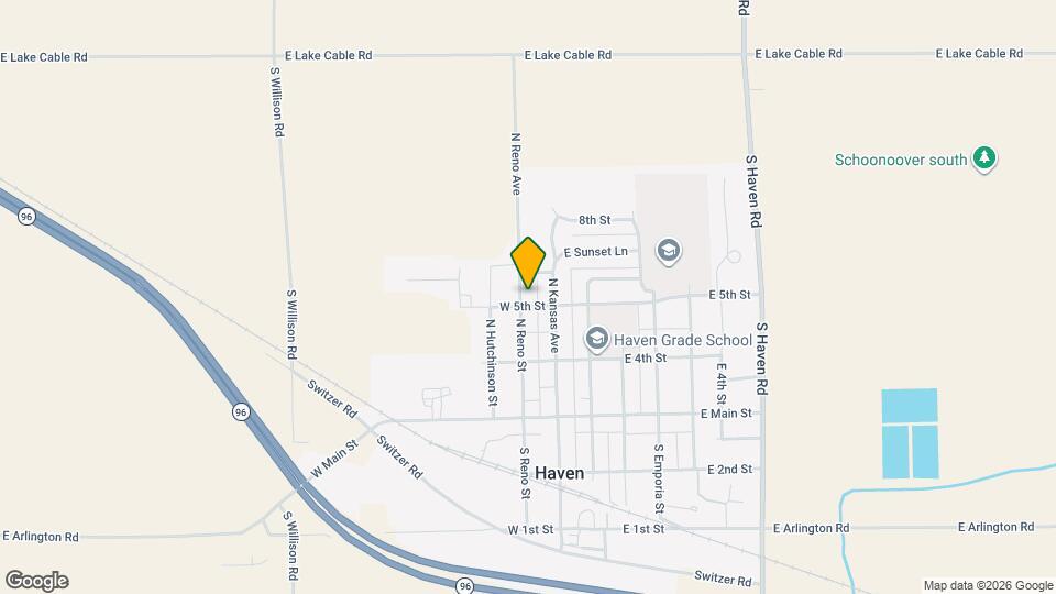 302 N Reno Ave Map and Location Details