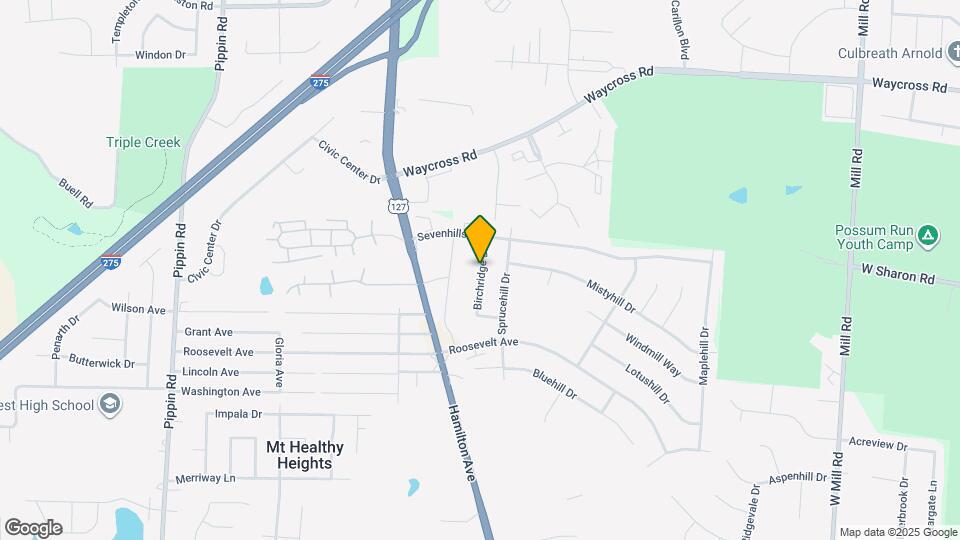 10915 Birchridge Dr Map and Location Details