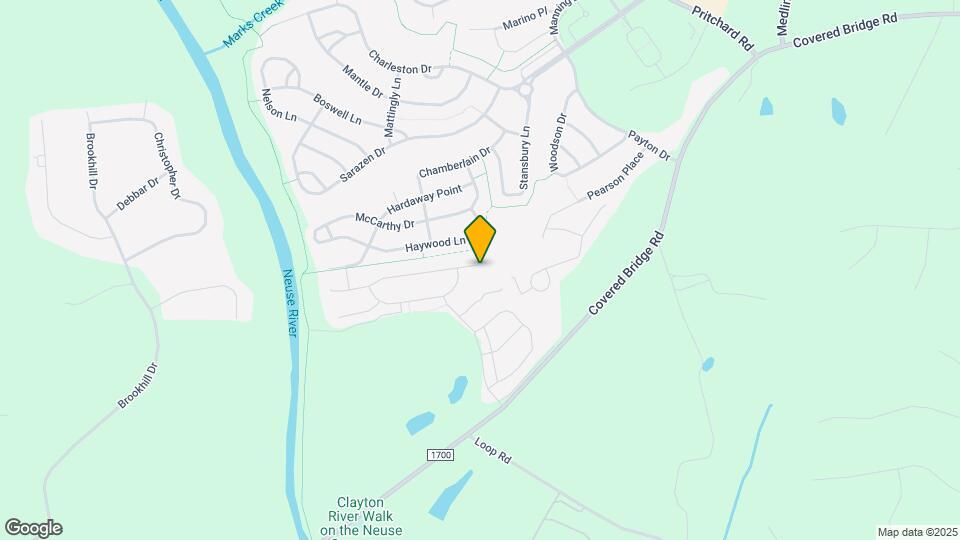 Room in House on E Webber Ln Map and Location Details