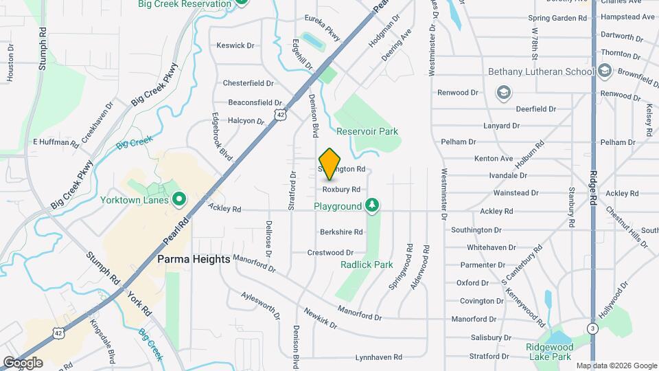 9474 Roxbury Rd Mapa y Detalles de la Ubicación