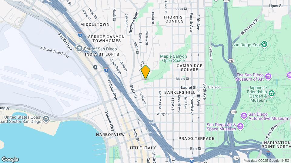 505 W Maple St Map and Location Details