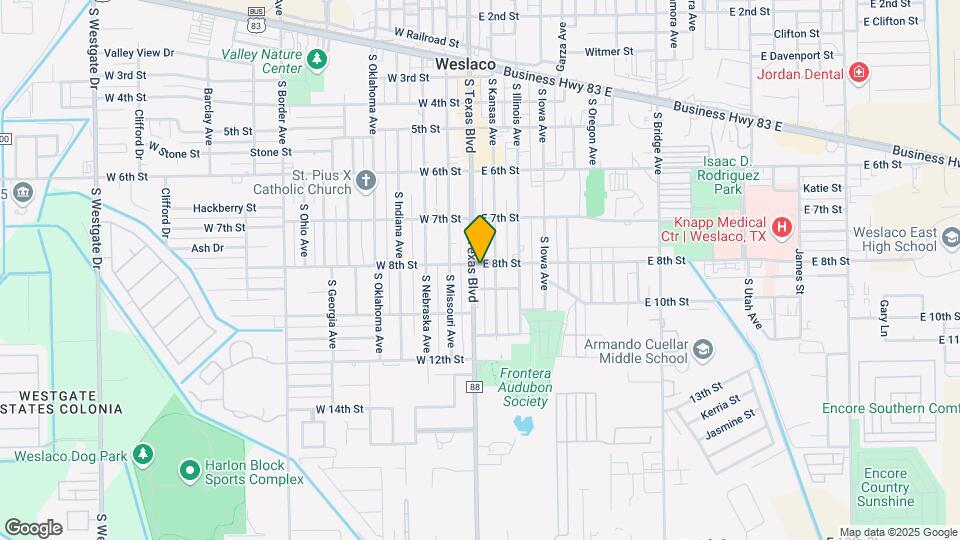 805 S Texas Blvd-Unit -B Map and Location Details
