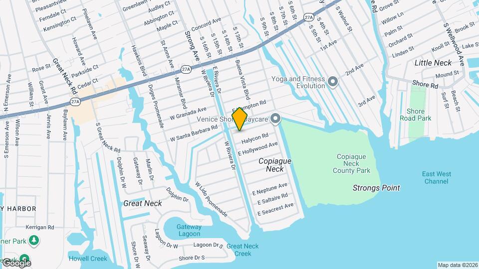 83 E Lido Promenade Map and Location Details