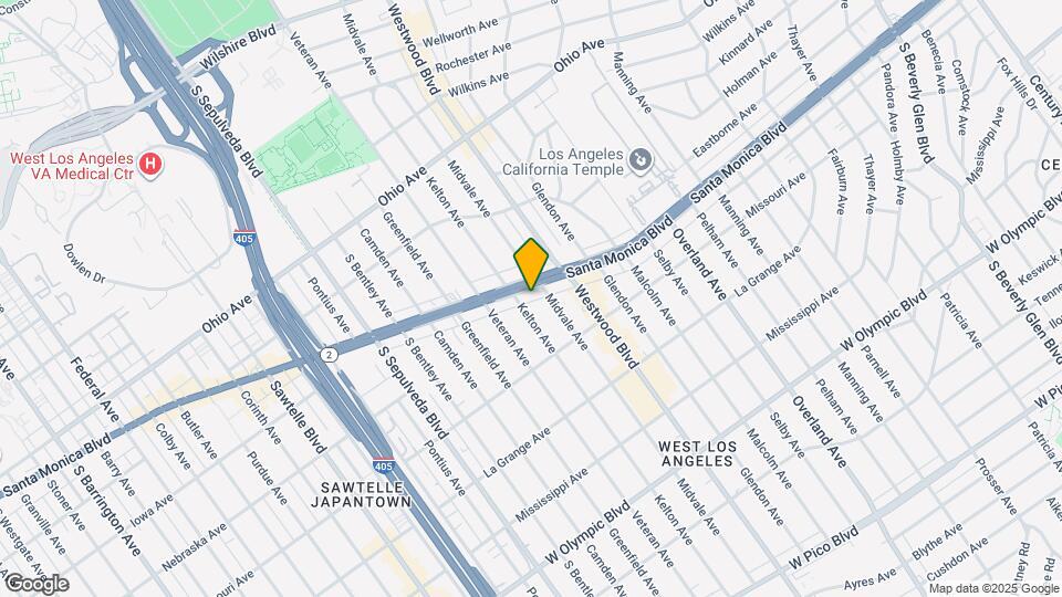 10910 Santa Monica Blvd Map and Location Details