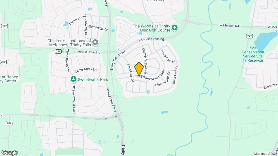 401 Green Gables Dr Mapa y Detalles de la Ubicación