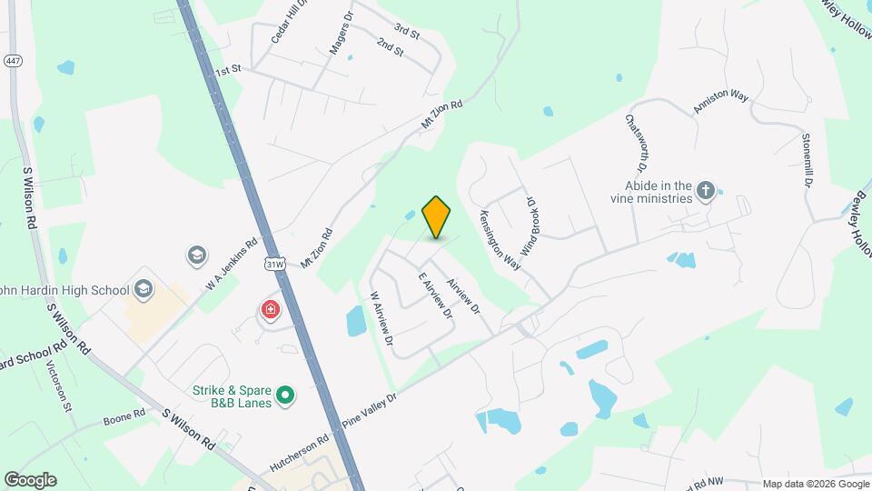 243 S Airview Dr Map and Location Details