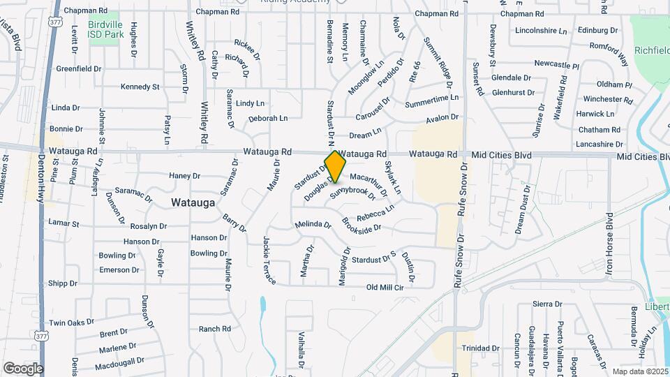 6225 Sunnybrook Dr Map and Location Details