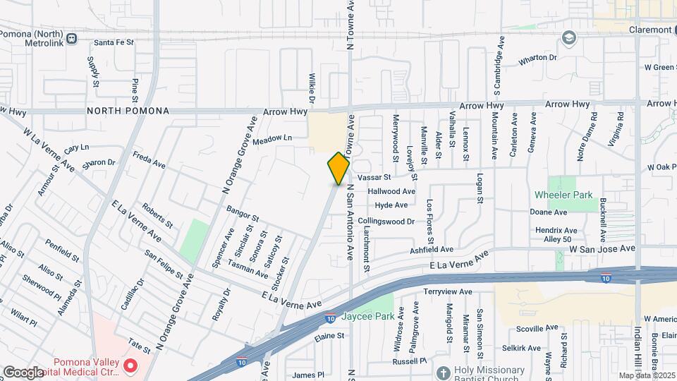 2360 N Towne Ave Map and Location Details