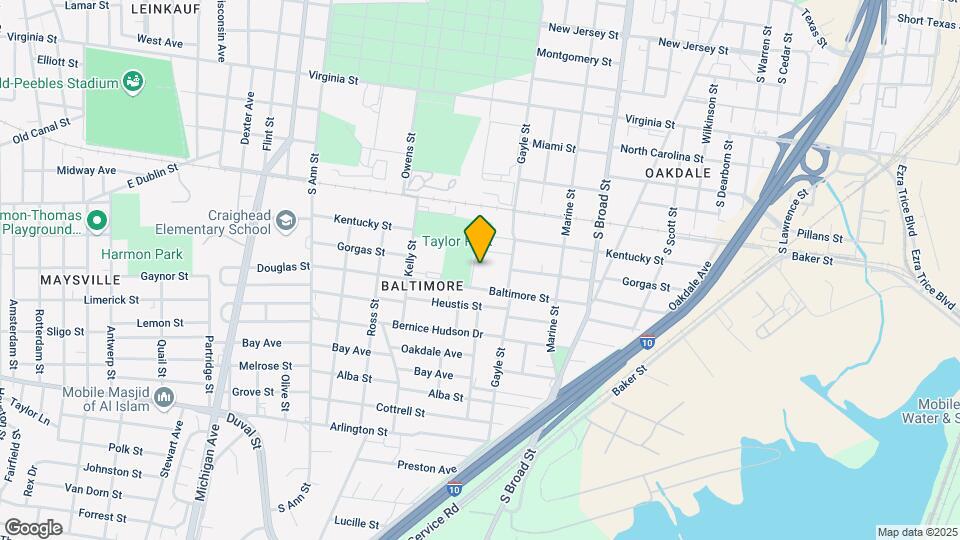 Oaklawn Homes Mapa y Detalles de la Ubicación